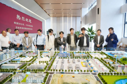 鹽城大豐、韓國SK考察團一行來訪希倍優氫能