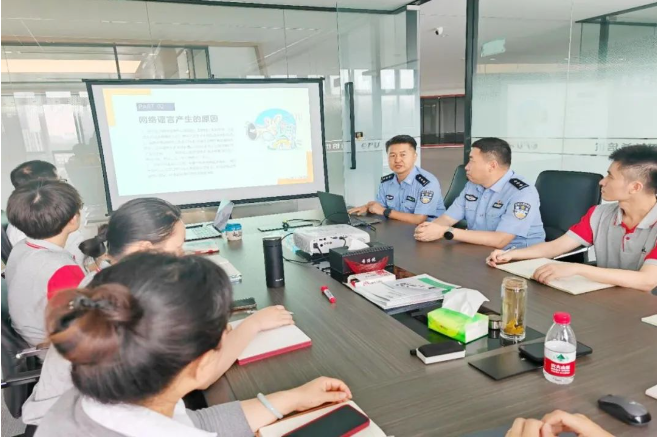 希倍優氫能攜手黃埭派出所：共筑網絡清朗空間，嚴打網絡謠言